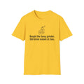 Bought the Fancy Grinder, Still Drink Instant at 2AM — Funny Coffee Lover T-Shirt